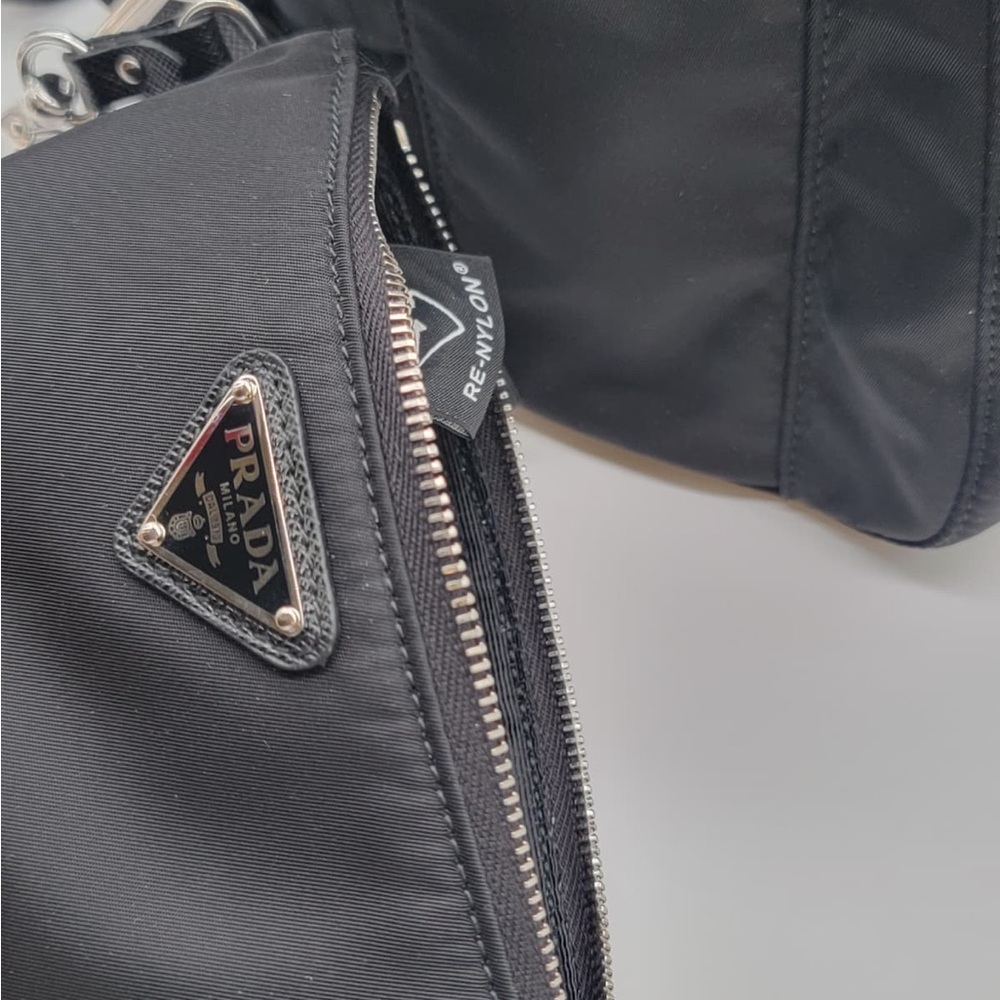 Prada Men's Black Nylon Backpack - Picture 5 of 14